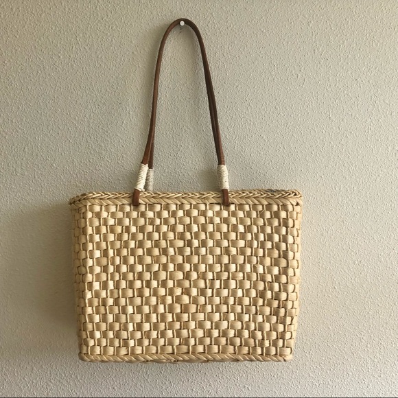 woven wicker purse - Picture 7 of 12
